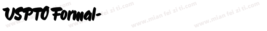 USPTO Formal字体转换